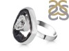 Agate (Black) Adjustable Ring-ADJ-2R ABL-2-128