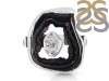 Agate (Black) Adjustable Ring-ADJ-2R ABL-2-139