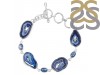 Agate (Blue)/Kyanite/Crystal Bracelet-BJ ABU-11-26