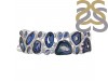 Agate (Blue)/Kyanite/Crystal Bracelet-BJ ABU-11-34