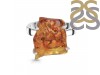 Amber Ring-R-Size-8 AMB-2-83