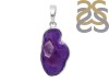 Agate (Purple) Pendant-SP APU-1-30