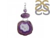 Agate (Purple) Pendant-2SP APU-1-58