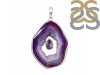 Agate (Purple) Pendant-SP APU-1-86