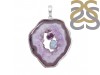 Agate (Purple) Pendant-SP APU-1-91