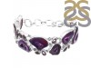 Agate (Purple)/Amethyst Bracelet-BJ APU-11-15