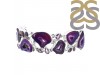 Agate (Purple)/Amethyst Bracelet-BJ APU-11-15