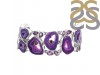 Agate (Purple)/Amethyst Bracelet-BJ APU-11-16