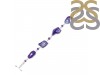 Agate (Purple)/Amethyst Bracelet-BSL APU-11-18