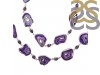 Agate (Purple) Necklace-NSL APU-12-4