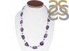 Agate (Purple) Necklace-NSL APU-12-5