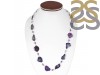 Agate (Purple) Necklace-NSL APU-12-8