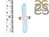 Aqua Aura Pencil Rod Ring-R-Size-6 AQA-2-50