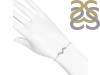 Aquamarine & White Topaz Bracelet With Adjustable Camera Lock AQM-RDB-143.