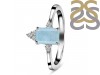 Aquamarine & White Topaz Ring AQM-RDR-2194.
