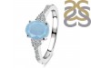 Aquamarine & White Topaz Ring AQM-RDR-2219.