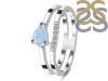 Aquamarine & White Topaz Ring AQM-RDR-2862.