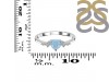 Aquamarine & White Topaz Ring AQM-RR-424.