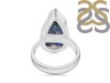 Azurite Druzy Adjustable Ring-ADJ-R AZR-2-63