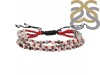 Florence / Red Coral Beaded Bracelet BDD-11-102