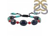 Lapis / Turquoise / Red Coral Beaded Bracelet BDD-11-108