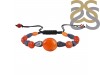 Carnelian / Lapis Beaded Bracelet BDD-11-76