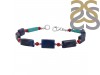 Lapis / Sponge Coral / Turquoise Beaded Bracelet BDD-11-89