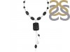 Lava/Pearl Beaded Necklace BDD-12-1606