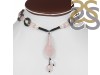 Rose Quartz/Pearl Beaded Necklace BDD-12-1663