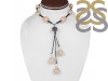 Biwa Pearl Beaded Necklace BDD-12-1672