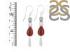 Sunstone/Pearl Beaded Earring BDD-3-104