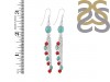 Stabilized Turquoise Beaded Earring BDD-3-128
