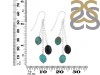 Turquoise / Black Spinel Beaded Earring BDD-3-175