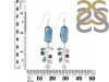 Biwa Pearl / Rose Quartz Beaded Earring BDD-3-183