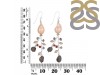 Pearl / Labradorite / Red Cora Beaded Earring BDD-3-191