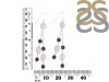 Amethyst / Crystal Beaded Earring BDD-3-192