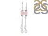 Rose Quartz Beaded Earring BDD-3-21