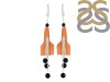Orange Aventurine Beaded Earring BDD-3-4