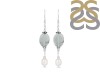 Fluorite/PearlBeaded Earring-2E BDD-3-66