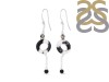 Zebra Jasper/Black SpinelBeaded Earring-2E BDD-3-72