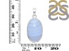 Blue Lace Agate Pendant-SP BLA-1-192