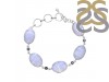 Blue Lace Agate/Iolite Bracelet-BSL BLA-11-10