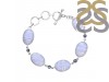 Blue Lace Agate/Iolite Bracelet-BSL BLA-11-8