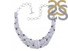 Blue Lace Agate Necklace-NJ BLA-12-1
