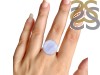 Blue Lace Agate Adjustable Ring-ADJ-R BLA-2-98