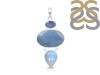 Blue Opal/Moonstone/Kyanite Pendant-2SP BLO-1-66