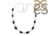 Black Rutile Necklace-NSL BLR-12-2