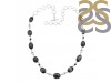 Black Rutile Necklace-NSL BLR-12-4