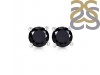 Black Tourmaline Stud Earring BLS-RDE-1023.