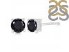 Black Tourmaline Stud Earring BLS-RDE-1023.